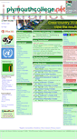 Mobile Screenshot of plymouthcollege.net